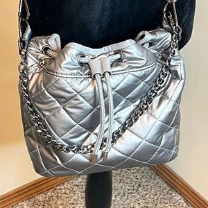 Haute Shore Lindsay Iron Puffer Quilted Bucket Bag